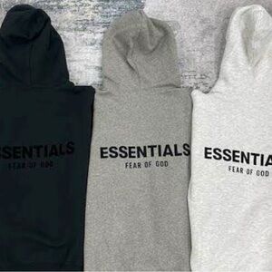 Essential hoodie over size
